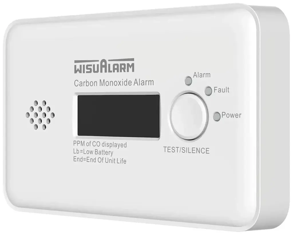 Детектор чадного газу Visualarm HY-GC20B з 10-річним терміном служби батареї - фото 6
