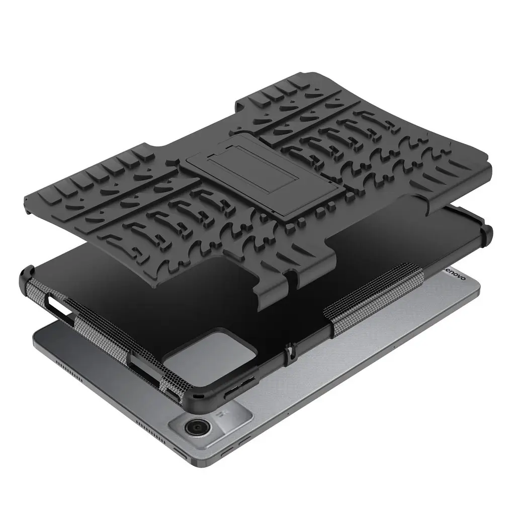 Чехол Steel Armor бронированный Lenovo Tab M11 2024 TB330 TB331 Фиолетовый - фото 3