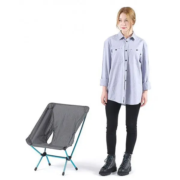 Кресло Helinox Chair Zero Black/O.Blue (1053-10551R1) - фото 4