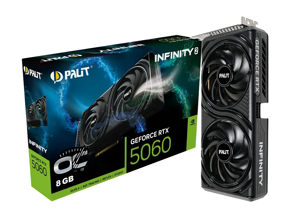 Відеокарта Palit GeForce RTX5060 8G INFINITY 2 OC