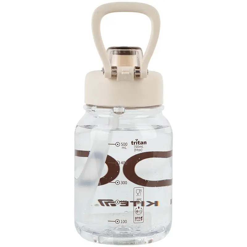 Пляшечка для води Kite Cool 700 мл біло-коричнева (K25-1217-1) - фото 3