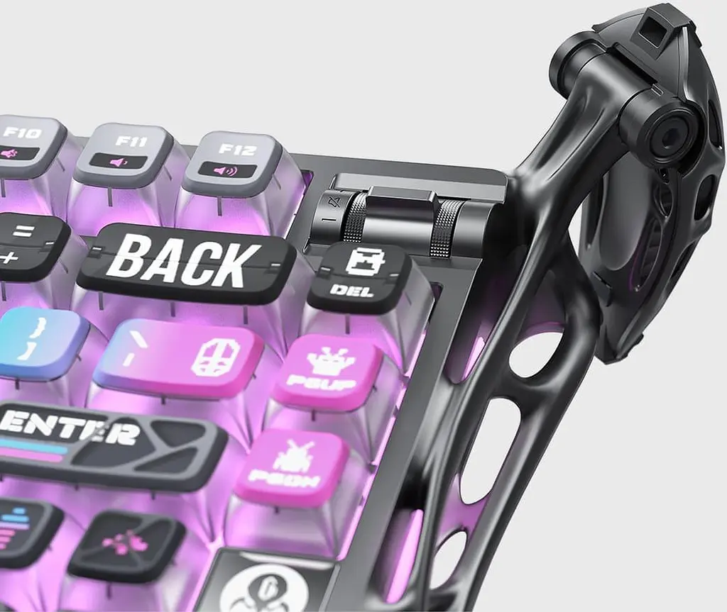 Клавіатура GravaStar Mercury K1 Pro TKL Black Cyberpunk Special Edition (GSK1PRO_CBLK) - фото 12