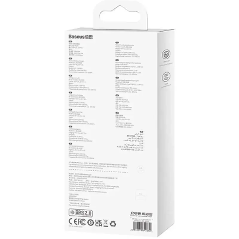 Зарядний пристрій Baseus 20W Digital LED Display (WXSX010101) - фото 9