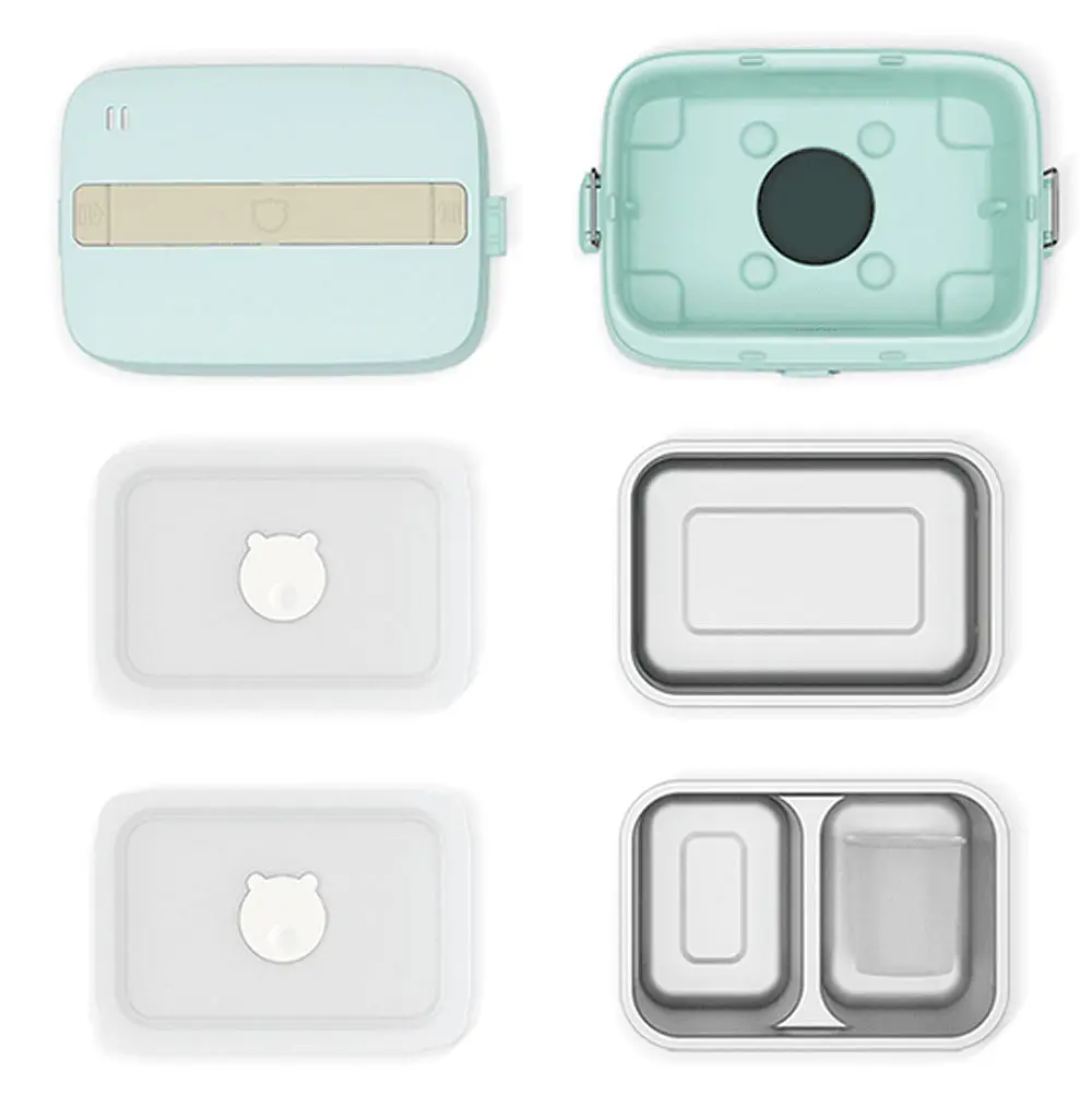 Ланч-бокс з підігрівом Xiaomi Bear Electric Lunch Box 1.2 л (DFH-B12E1) Green - фото 8