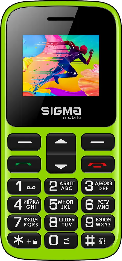 Телефон Sigma Comfort 50 CF113 HIT2020 Green UA UCRF - фото 2
