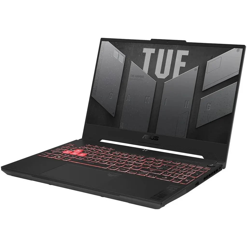 Ноутбук ASUS TUF Ігровий A16 FA607NU-R5165W - Ryzen 5-7535HS 16inch 144Hz 16GB 512GB Windows 11 H RTX4050 чорний - фото 2