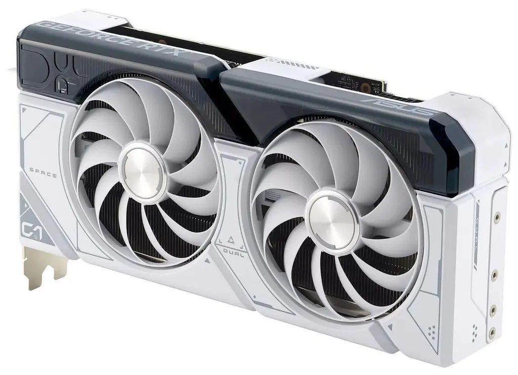 Відеокарта ASUS RTX 4070 SUPER 12GB DUAL WHITE (DUAL-RTX4070S-12G-WHITE) (GDDR6X, 192 bit, PCI-E v4.0) Б/в - фото 5