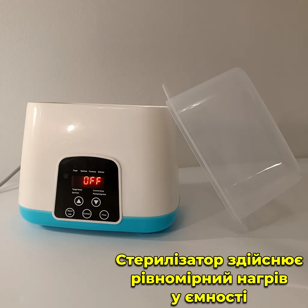 Стерилизатор Подогреватель детских бутылочек TY-899. Многофункциональный. 5 в 1. Приборы в комплекте - фото 13