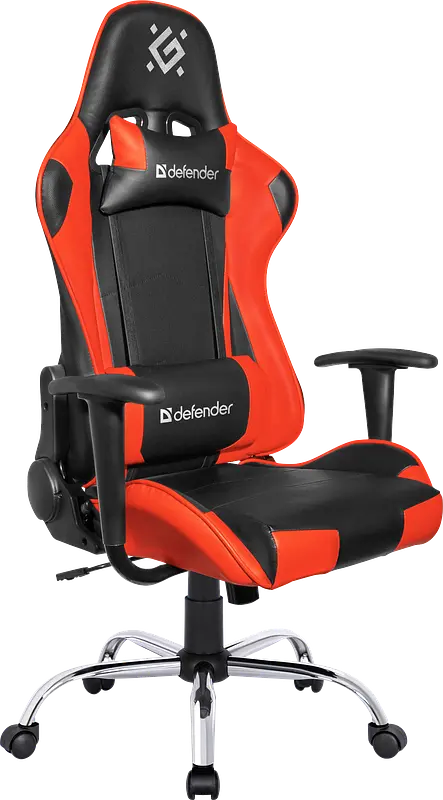 Геймерське крісло Defender Azgard Black/Red [64358] [75035] - фото 2