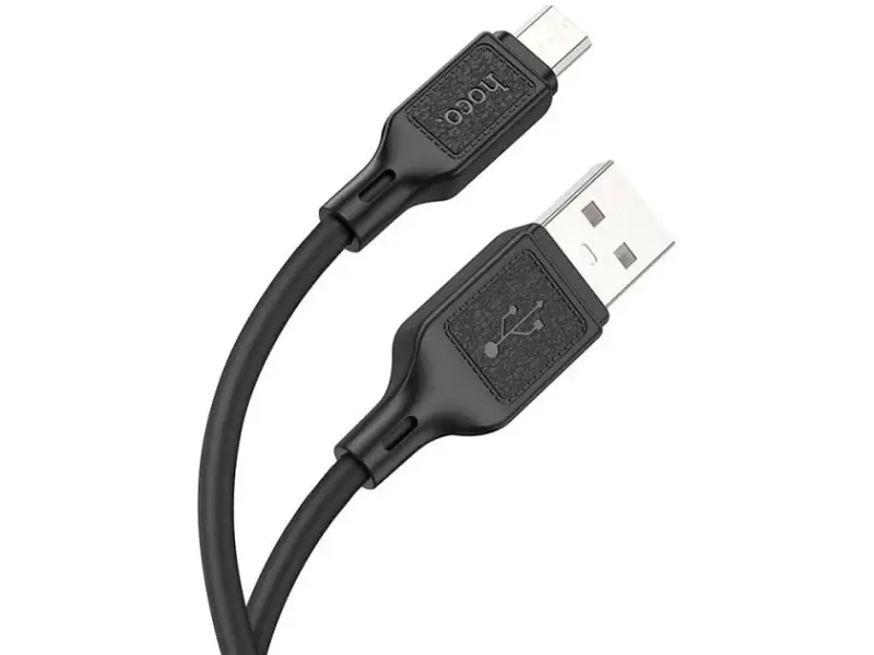 Кабель Hoco X90 Micro USB 1m Black (6931474788429) - фото 2