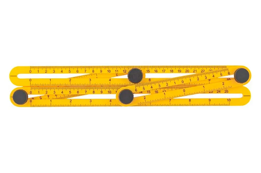 Шаблометр измерительный строительный Mastertool 250 x 120 мм 30-3525 - фото 4