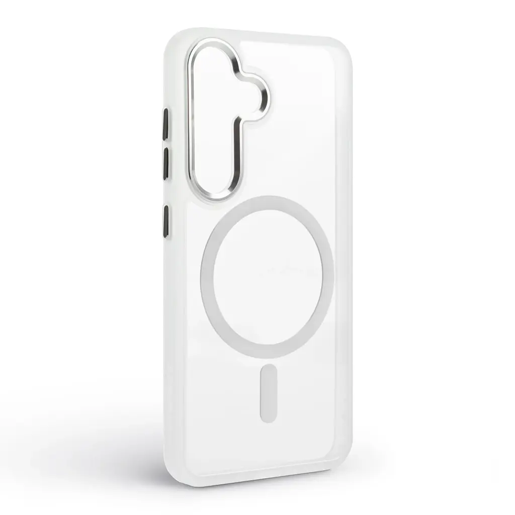 Чохол ArmorStandart Unit MagSafe для Samsung S25 Matte Clear Silver - фото 2