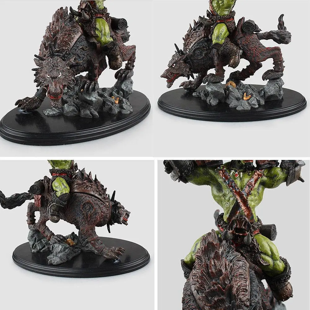Фигурка World of Warcraft Orc Wolf Rider Riding Wolf Мир Военного Ремесла Орк Всадник 26 см WOW 21.80 - фото 6