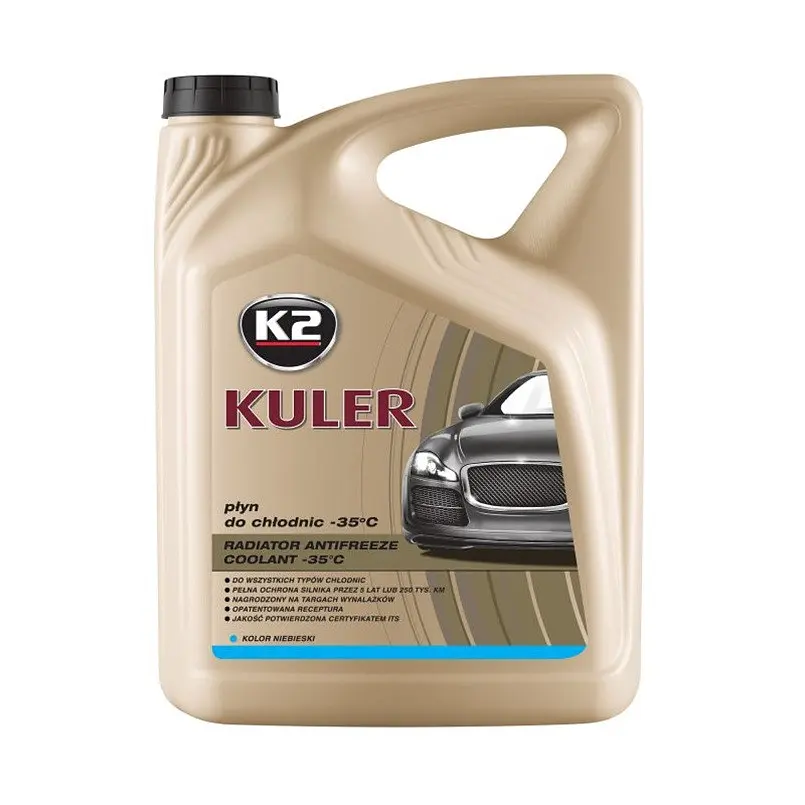 Антифриз K2 Kuler Long Life -35°C G11 синий 5 л (T205N) - фото 2