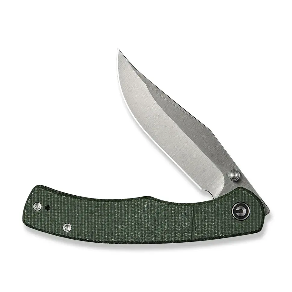 Ніж Civivi Clingman, Green Micarta, Satin (C23065-4) - фото 3