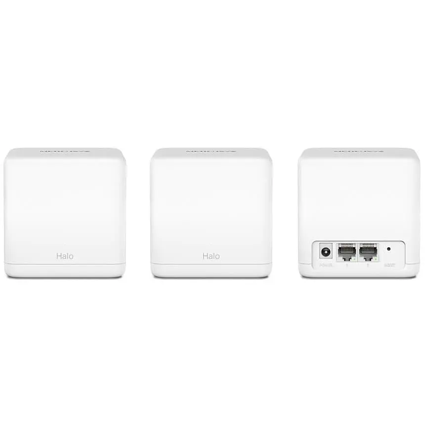 MESH-система Mercusys mesh Halo H30G AC1200 3Pcs White 802.11ac (Halo-H30G-3-pack) - фото 2