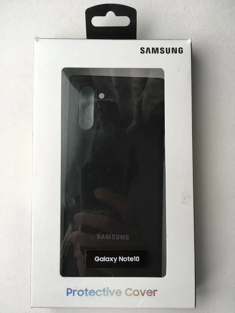 Чохол силіконовий протиударний Official Silicone Cover EF-PN970TBEGRU Samsung Galaxy Note 10 Black - фото 2