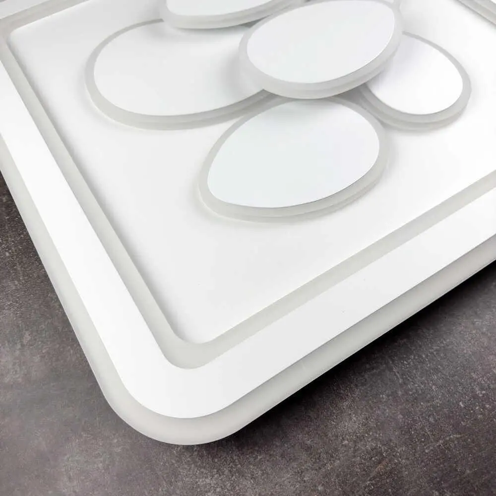 Світильник LED smart OREO+пульт 120W 3000-6000K IP20 білий квадрат Violux - фото 4
