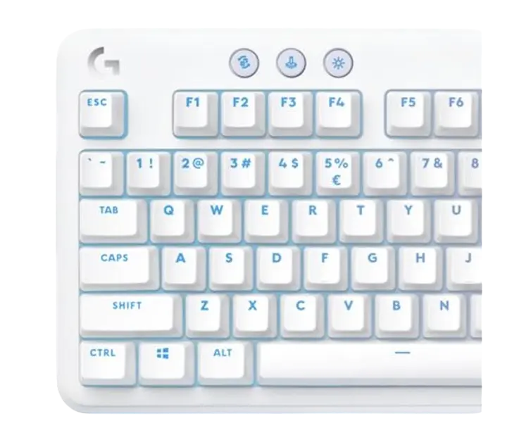 Клавіатура бездротова Logitech G715 Linear RGB White (920-010692) - фото 3