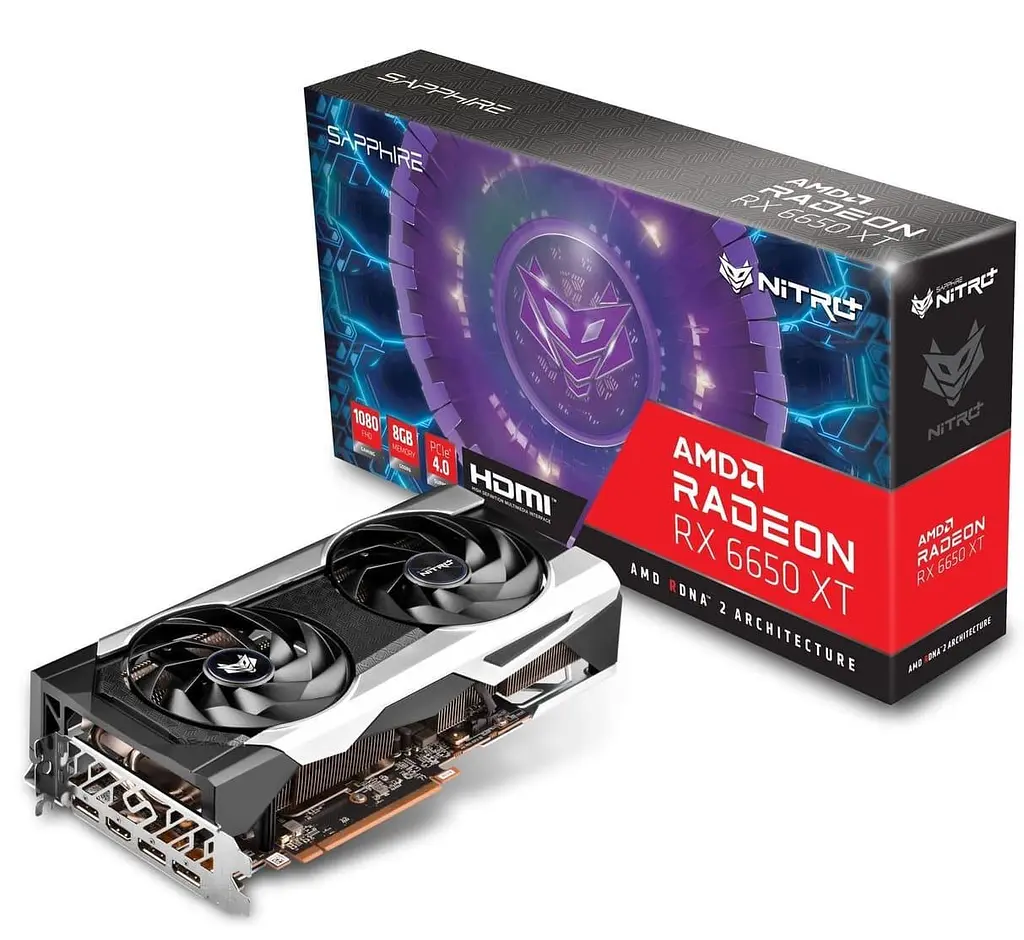 Відеокарта Sapphire AMD Radeon RX 6650 XT 8GB Nitro+ (11319-99-90G) (GDDR6, 128 bit, PCI-E v4.0 x8) FR - фото 6