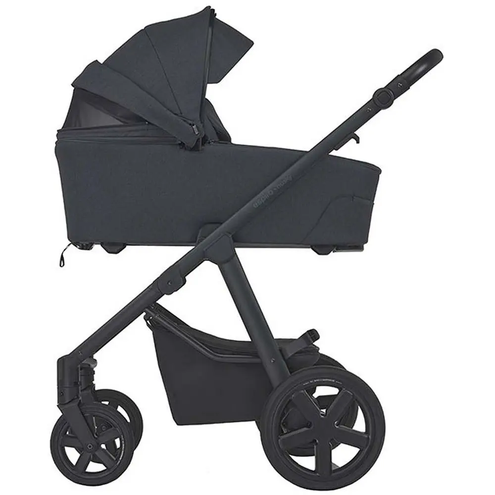 Коляска Espiro Husky XL 2023 17 Graphite Wind, універсальна 2 в 1, графітова (206764) - фото 3