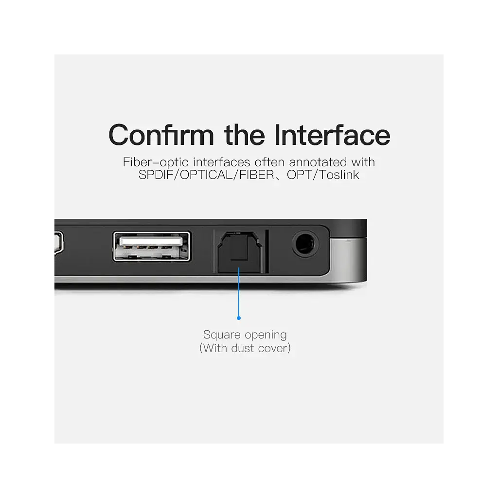 Кабель мультимедійний Optical Toslink 2.0m black Vention (BAEBH) - фото 6