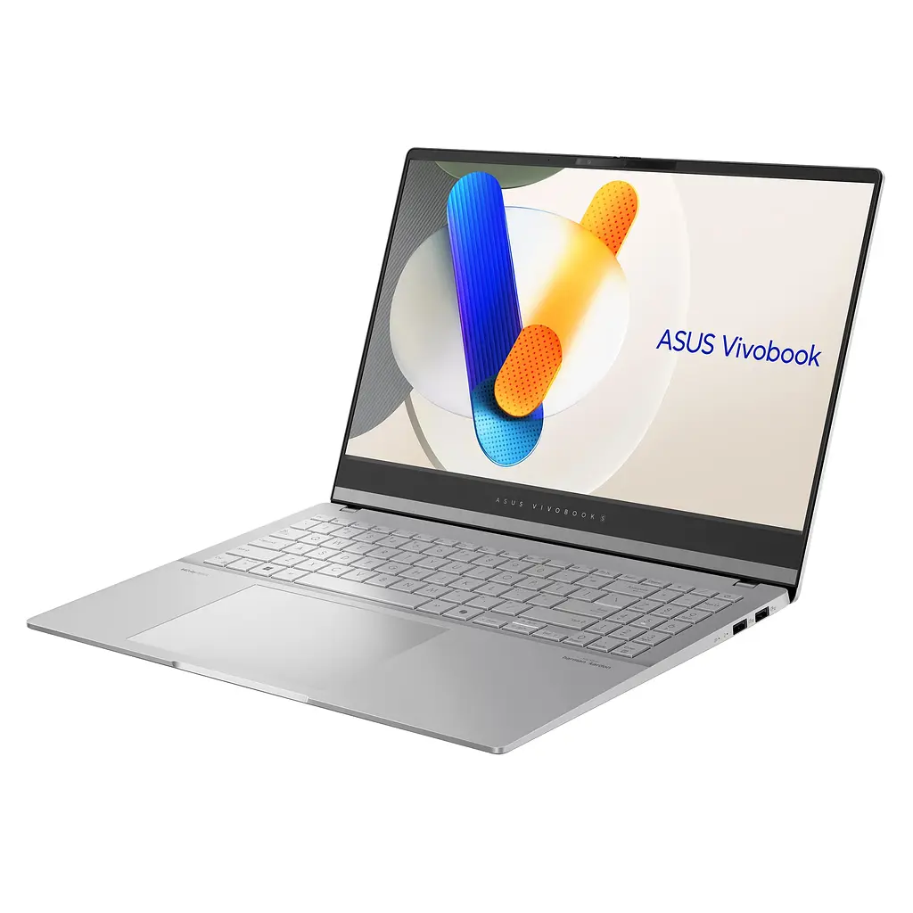 Ноутбук ASUS Vivobook S 15 M5506UA-MA043 15.6' 2.8K OLED, AMD R9-8945HS, 32GB, F1TB, UMA, NoOS, Сріблястий (90NB1473-M001R0) - фото 3