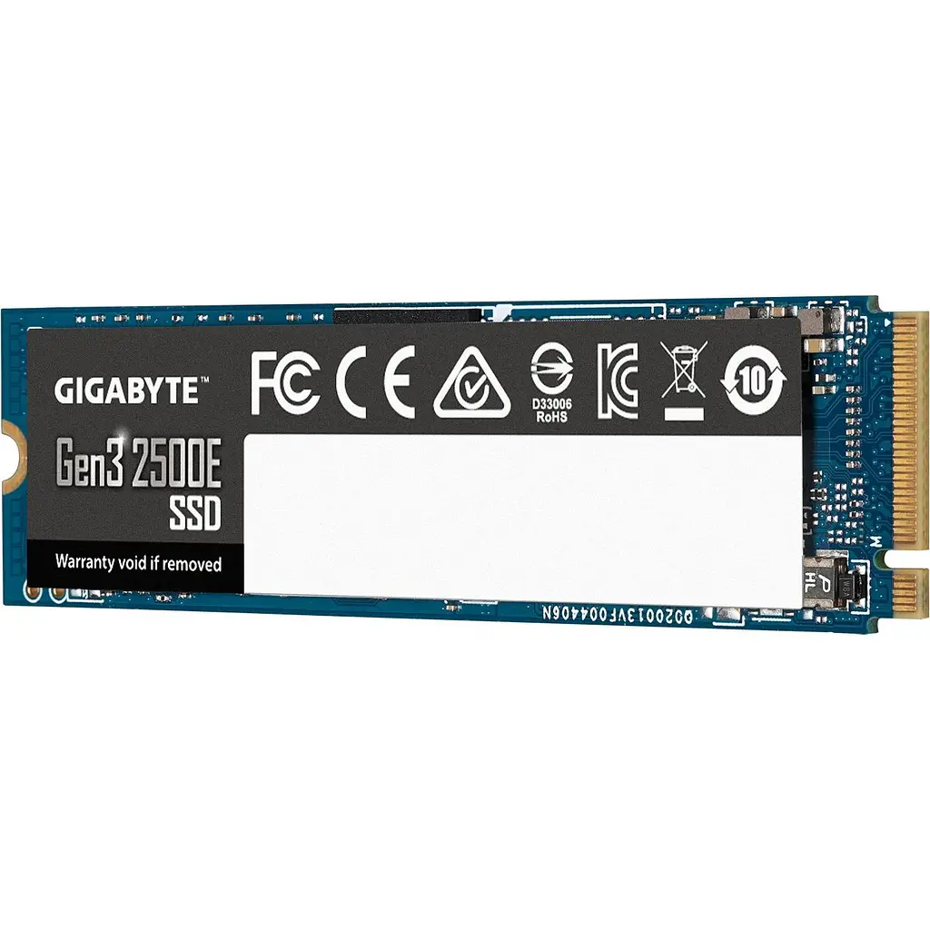 Накопитель SSD Gigabyte Gen3 2500E M.2 PCIe NVMe 3.0 x4 3D TLC 500GB (G325E500G) - фото 3