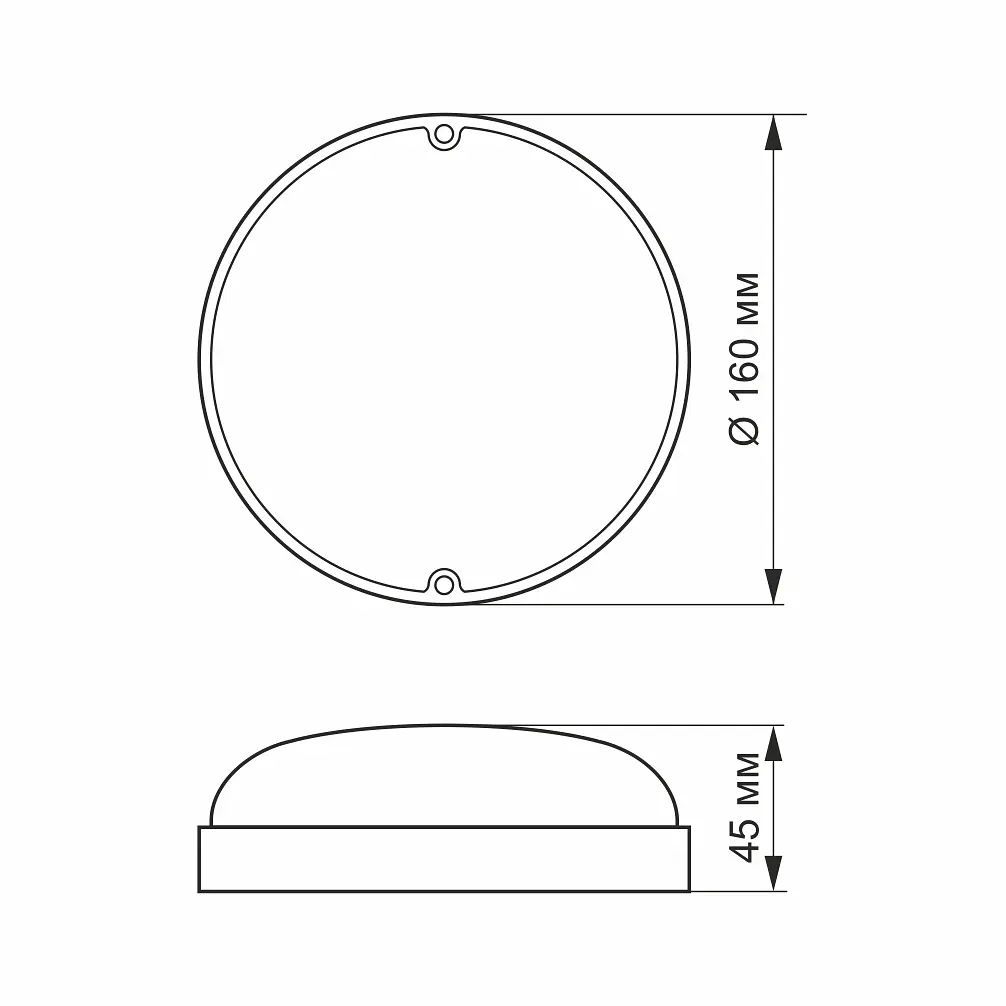 Світильник Videx LED IP65 9W 5000K круглий білий (VL-BHR-095PW) - фото 3