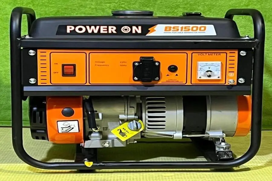 Бензиновий генератор Power On BS1500 1.0 кВт - фото 2