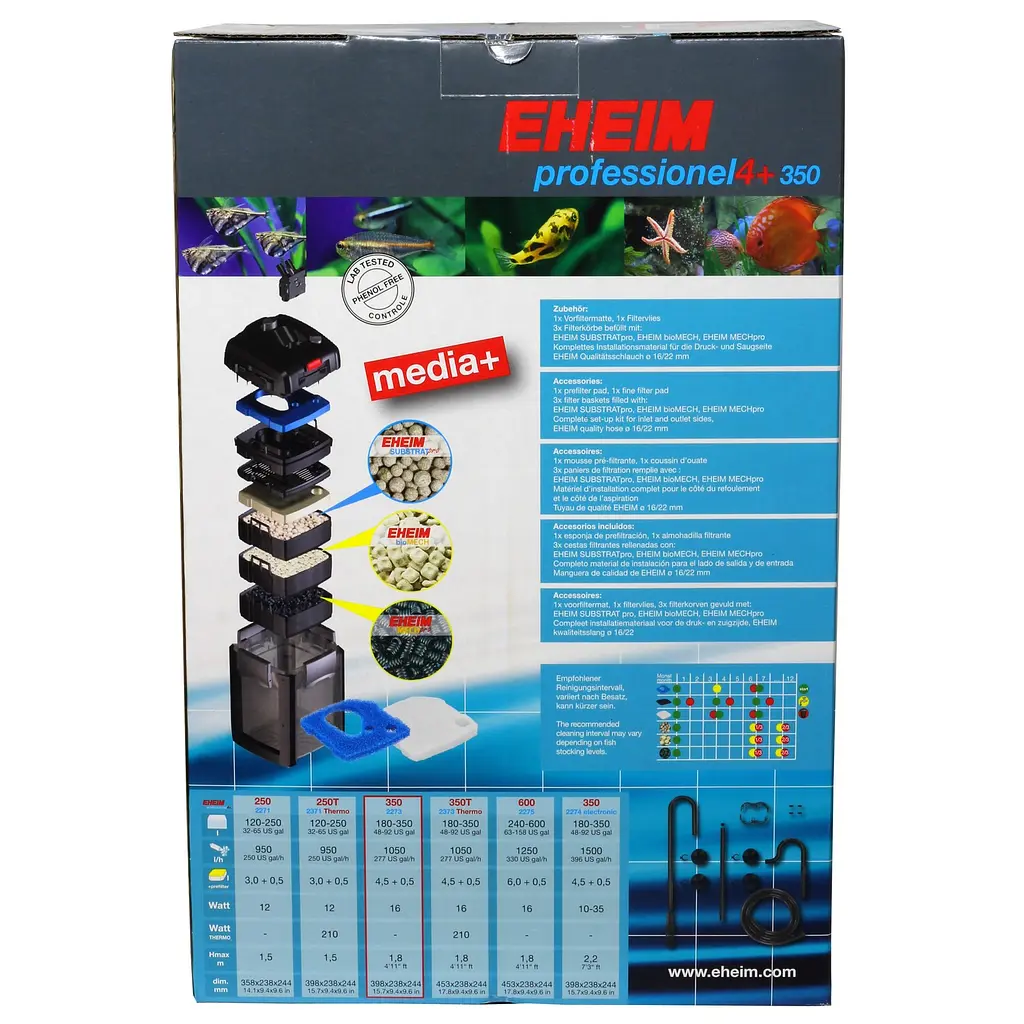 Зовнішній фільтр Eheim professionel 4+ 350 (2273020) - фото 7
