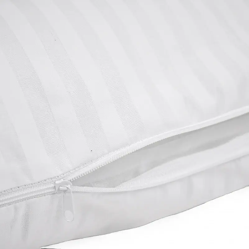 Подушка для беременных и отдыха MirSon Г-образная №5003 Color Line Stripe White 140х40х20 см белая (2200010969542) - фото 3