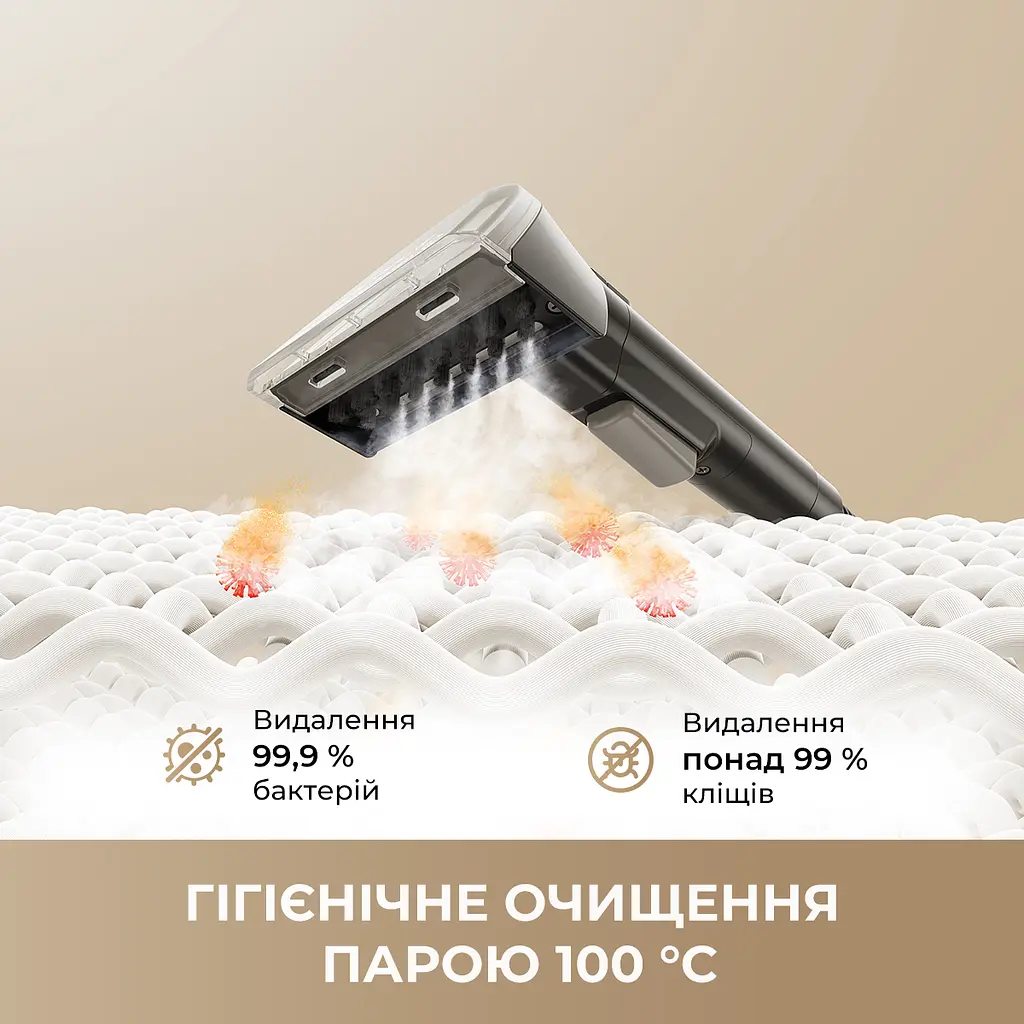 Миючий пилосос для килимів та тканин Dreame N20 Steam - фото 3