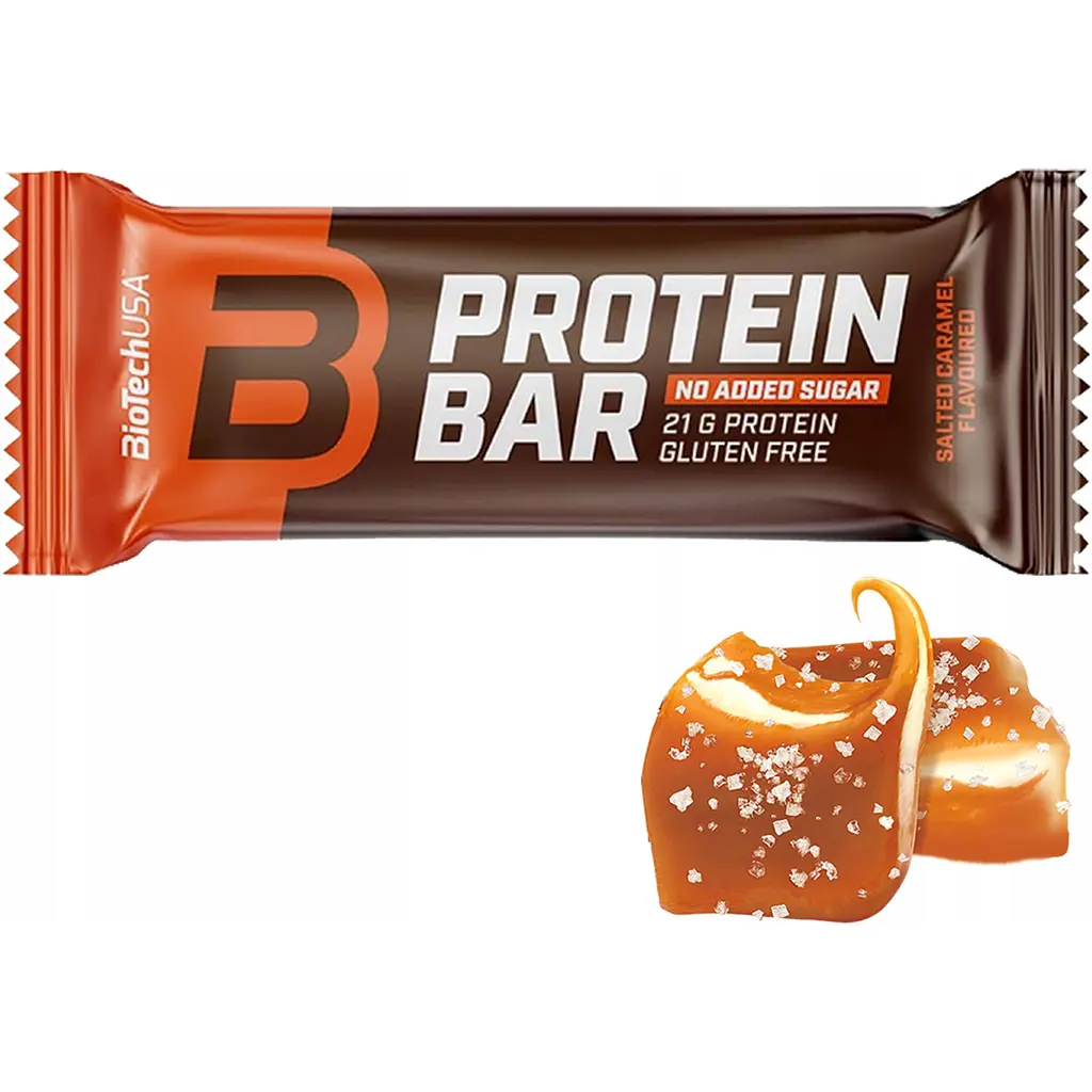 Протеиновый батончик BiotechUSA Protein Bar Salted Caramel 70 г - фото 2