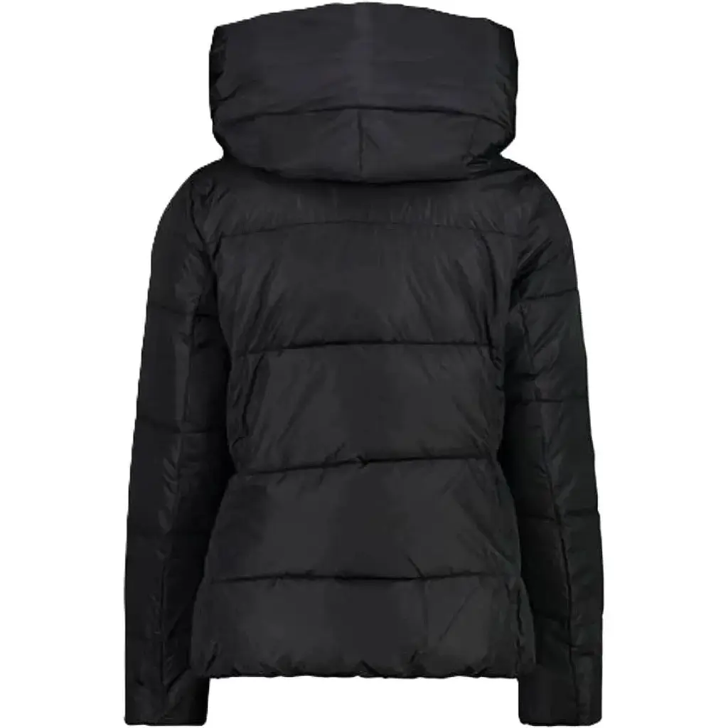 Куртка CMP Women's Taffeta Jacket with High Neck and Wraparound Collar Black XS (1097-31K2836-U901 36) - фото 2