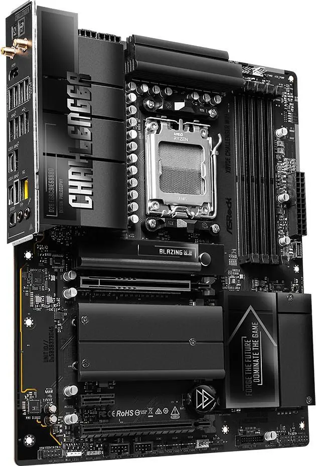 Материнська плата ASRock X870E CHALLENGER WIFI (X870E CHALLENGER WIFI) (Socket AM5, AMD X870E, ATX) - фото 5