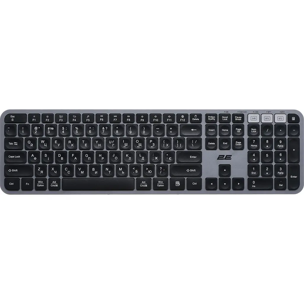 Комплект (клавіатура + миша) 2E MK440 Grey/Black (2E-MK440WBGR_UA) [140898] - фото 2