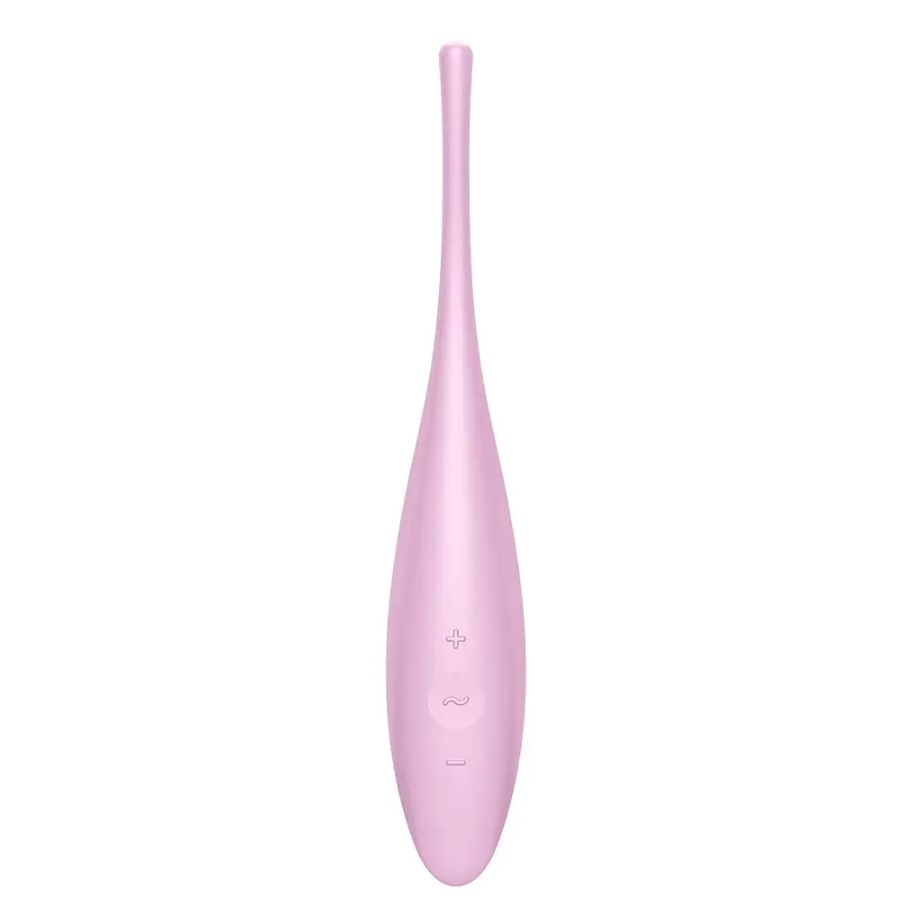 Стимулятор Satisfyer Twirling Joy клітора, 18х3.4 см рожевий - фото 2