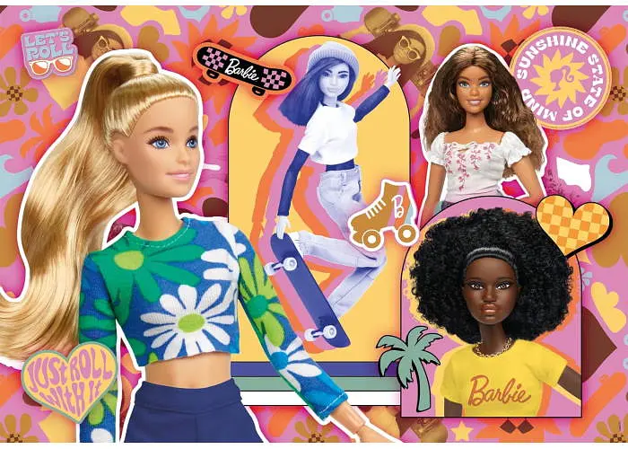 Пазл Clementoni Super: Барбі та подруги, Барбі (Super - Barbie Puzzle - 104 pcs.), 104 ел. (25007) - фото 2