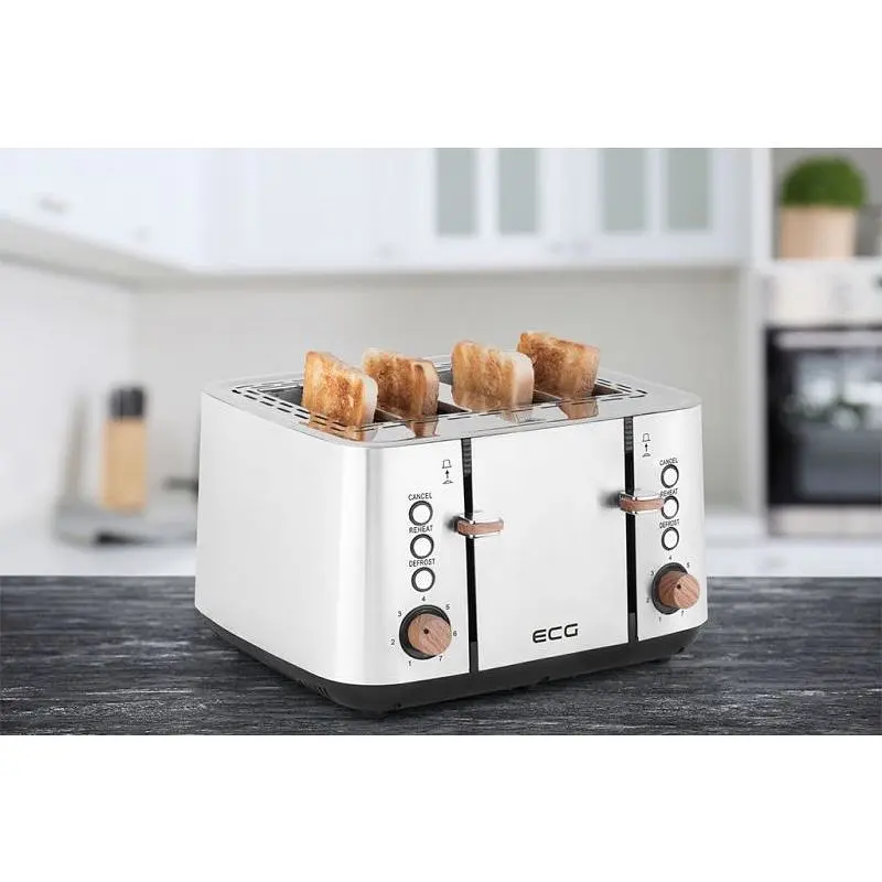 Тостер ECG ST 4767 Timber - фото 11