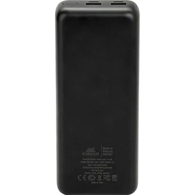Павербанк Rivacase Black-blue 30 000 mAh / 65 Вт (VA1080) - фото 2
