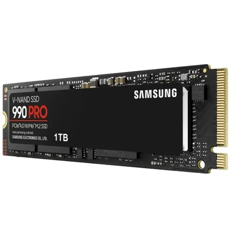 Твердотільний накопичувач SSD 1Tb, Samsung 990 Pro, PCI-E 4.0 x4, M.2 2280, MLC 3-bit V-NAND, 7450/6900 МБ/с (MZ-V9P1T0BW) - фото 3