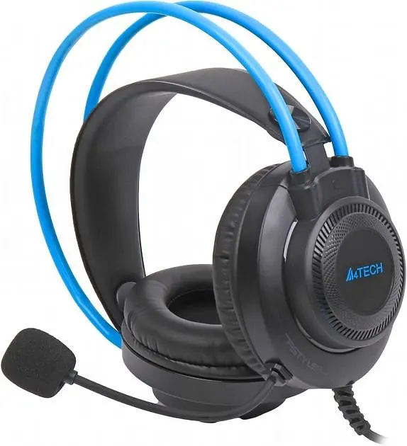 Гарнітура A4Tech FH200i Blue (FH200i (Blue)) - фото 2