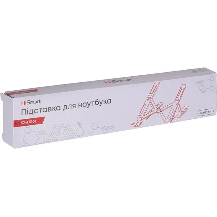 Подставка для ноутбука HiSmart SX-LS101 Aluminum Silver (HS083274) - фото 3
