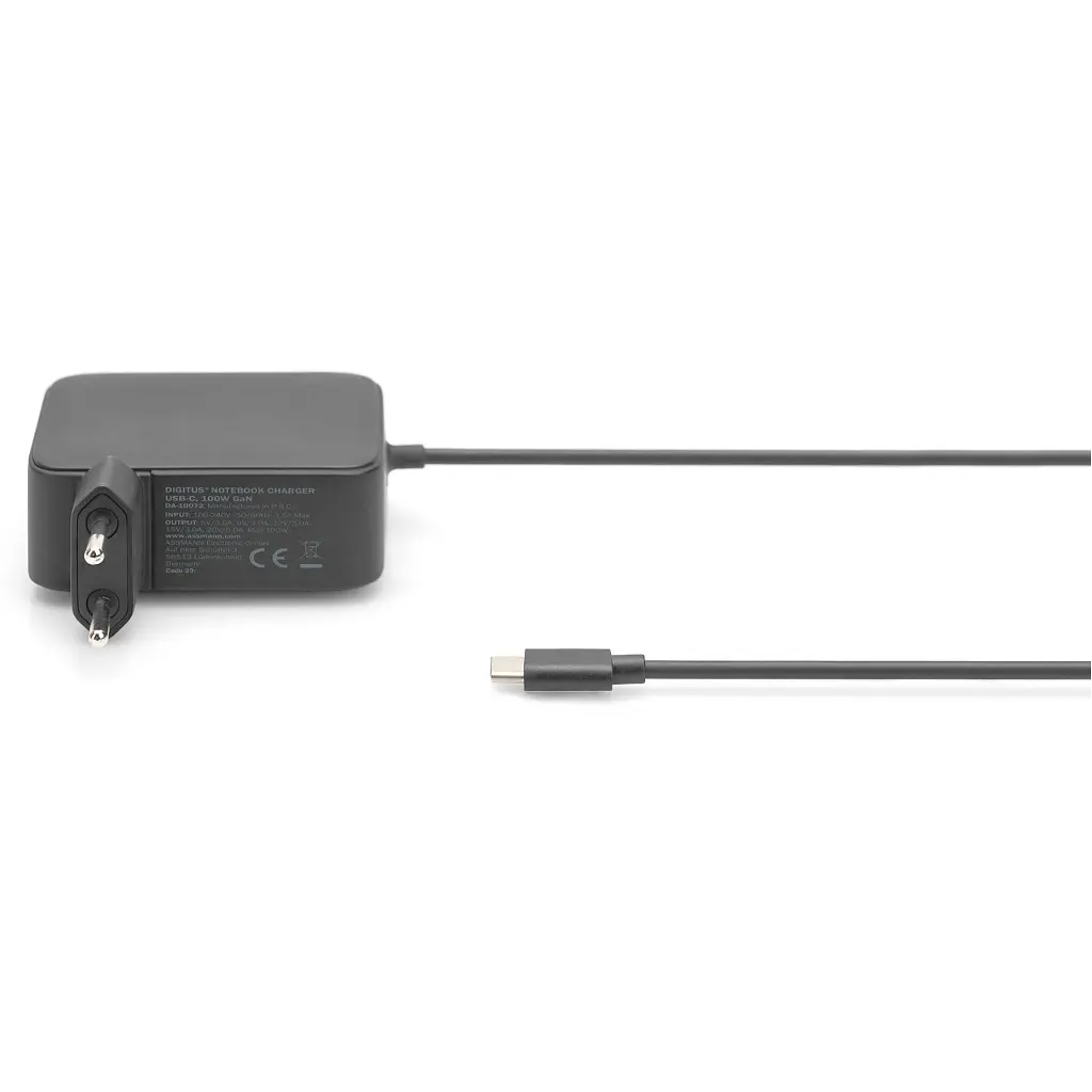 Блок питания к ноутбуку Digitus 100W USB-C GaN (DA-10072) - фото 2