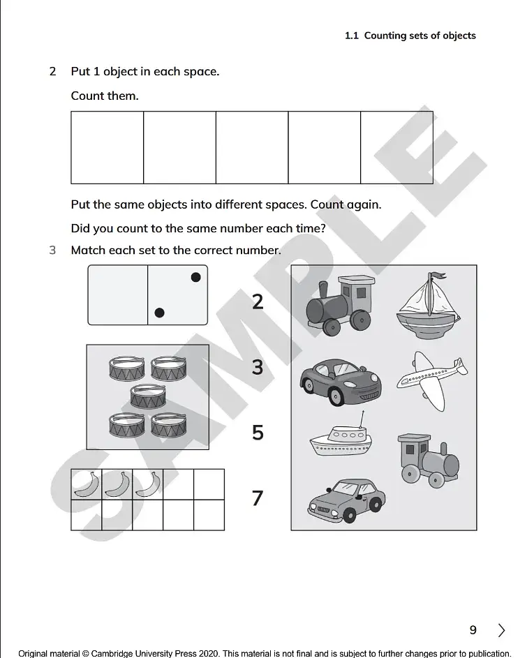 Cambridge Primary Mathematics 1. Workbook with Digital Access (1 Year) - фото 6