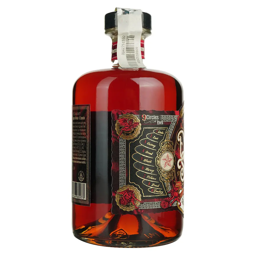 Ром The Demon's Share Chianti 12 Years Old 41% 0.7 л у тубусі - фото 3