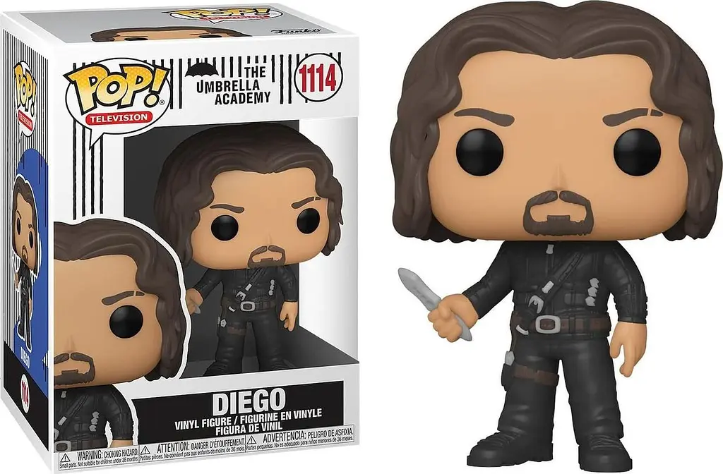 Фігурка Funko Pop Дієго Академія Амбрела The Umbrella Academy Diego 10 см FP UA 1114 - фото 2