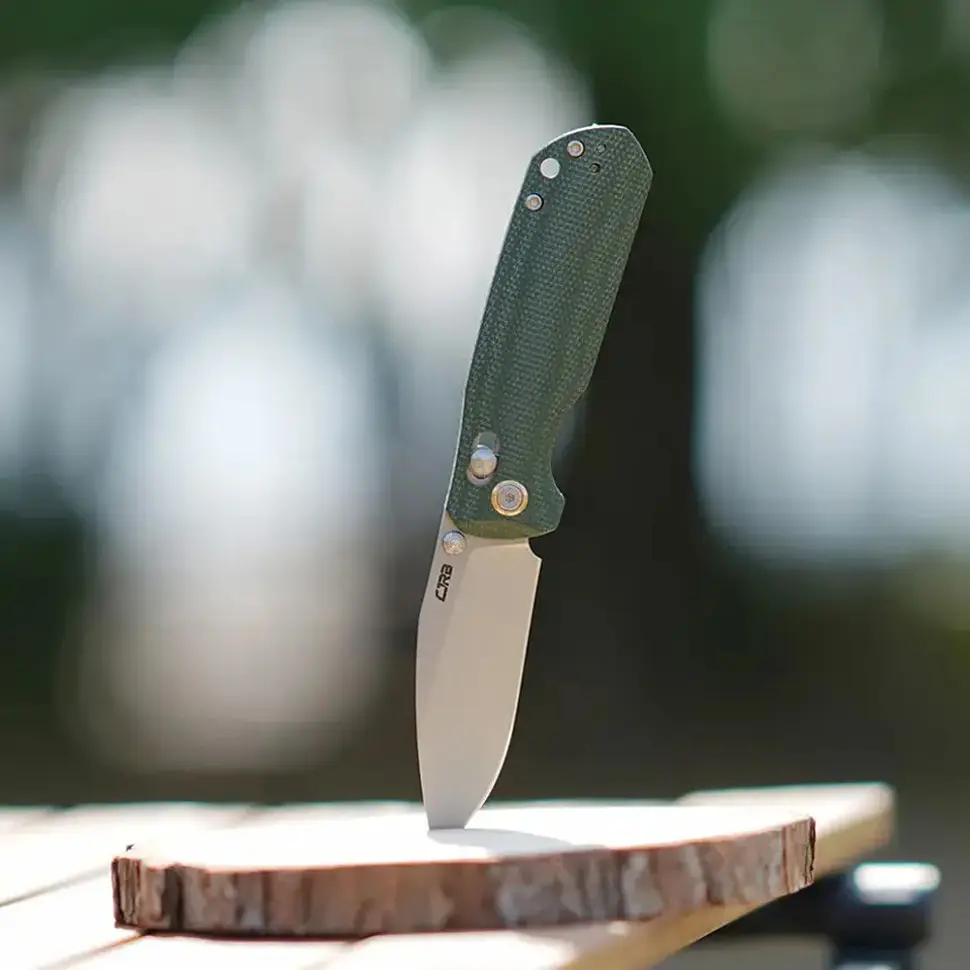 Ніж CJRB Maximal, AR-RPM9, Micarta зелений - фото 4