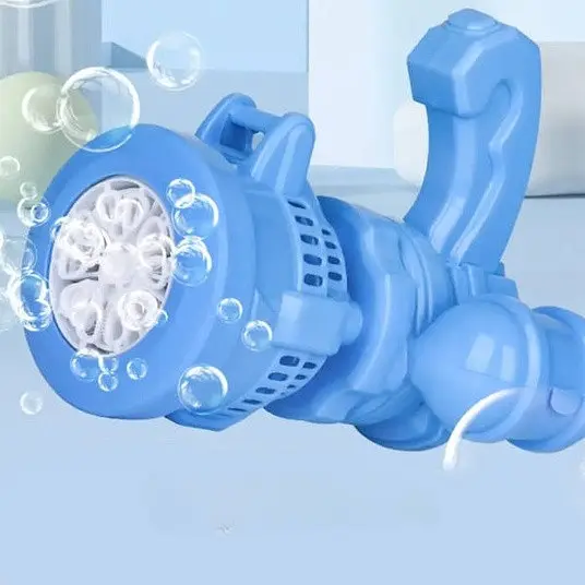 Дитячий пухирцевий пістолет Bubble Machine Toy генератор мильних бульбашок - фото 2